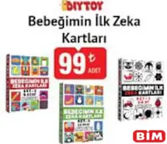 DİYTOY BEBEĞİMİN İLK ZEKA KARTLARI fiyat ve kampanya bilgisi